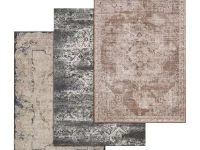 Rug Set 1763 3D model