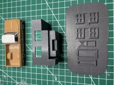 Greenligt Chevrolet C-10 Pickup Camper  3D print model
