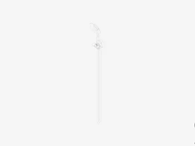 Shower - Hand - Luxury - I Care Low-poly 3D model
