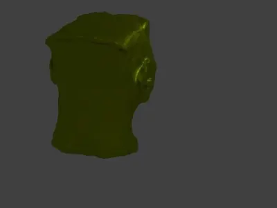 head work 3D model