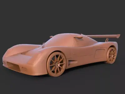 Ultima GTR 3D print model