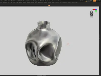 vase pot planter 3d print 867 3D print model