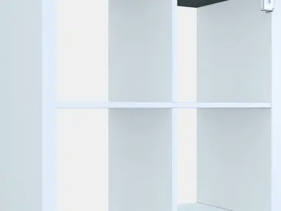 KALLAX Shelving unit 2 Low-poly 3D model
