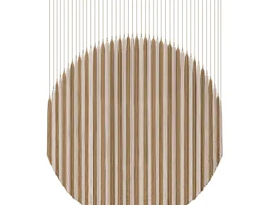 3D Wall Art 009 Macrame 04 3D model