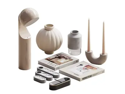 Decor Set 007  3D model