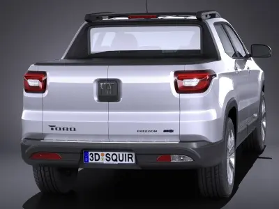 Fiat Toro 2017 3D model