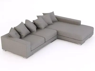 corner sofa 3D model purchase