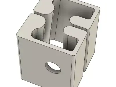 Power Steering reservoire clips for Mazda MZR engines 3D print model