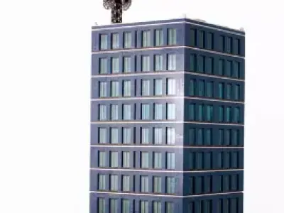Awesome skyscraper 3D model