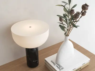 TV wall set 28 3D model