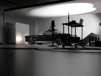 Car Studio 3D model