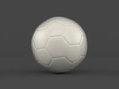 Soccer Ball 3D model 43