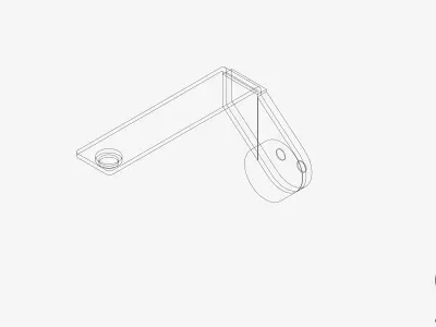 Wall Mixer Set - Luxury - Axis Low-poly 3D model