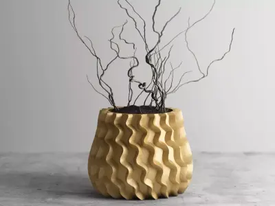 vase 3d print 486 3D print model