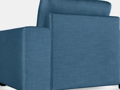 VIMLE Armchair 7 Low-poly 3D model