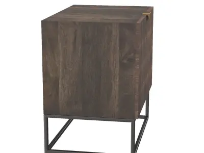 Kelby Cabinet Nightstand 3D model