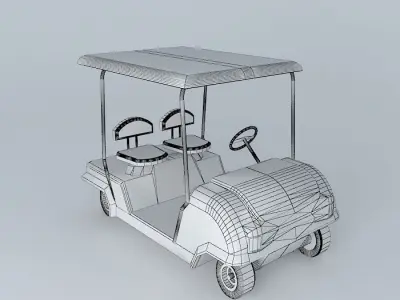Golf Cart Free 3D model
