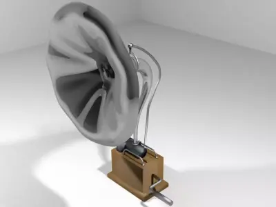 Phonograph - Type 2 3D model