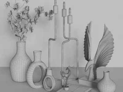 Decorative set 11 3D model