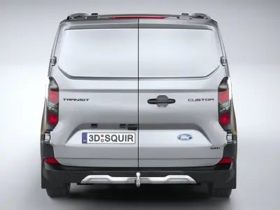 Transit Custom Trail 2024 3D model