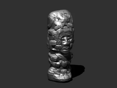 Mayan Figure 1 3D print model