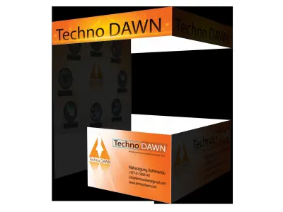 Stall frame Free 3D model