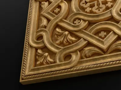 Carved Ornament  3D model