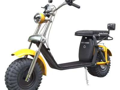 motorcycle harleydavidson 3D model