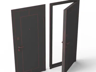 Joyce Door 3D model