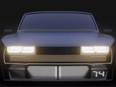 Hyundai N74 3D model