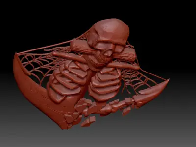 Anchor Skeleton 3D print model