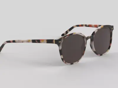 Nairobi Eyewear Glasses Low-poly 3D model