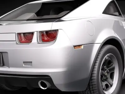 Chevrolet Camaro Base Type CG 2010 3D model