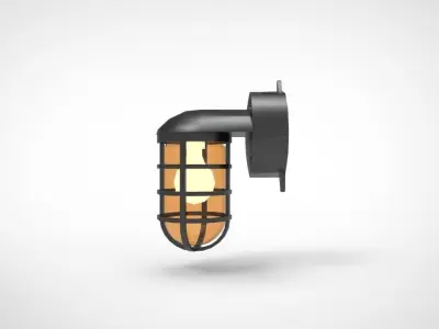  Marine Wall Light 3D model