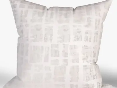 Decorative Pillows set 09   3D model