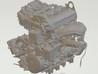 ROTAX 999T DCT 3D model