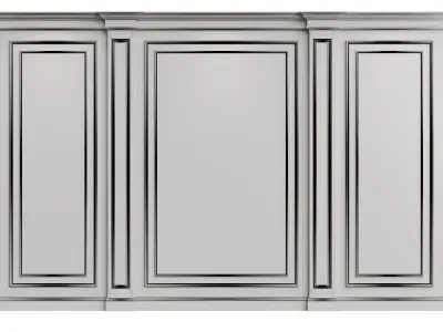 Wall Molding 3D model buy
