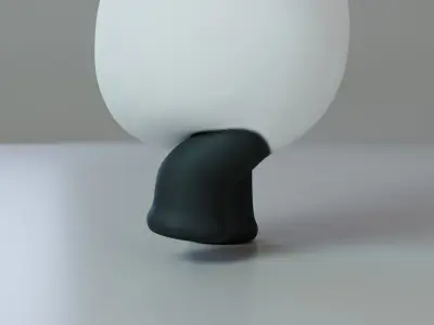 Cute Panda Character  Low-poly 3D model