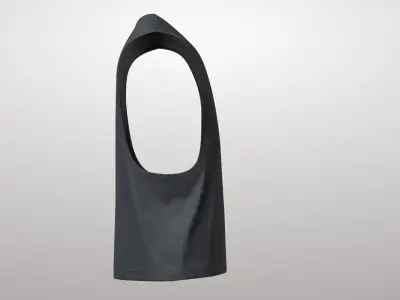 Tank Top 3v Low-poly 3D model