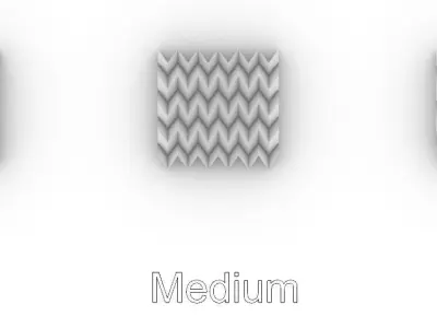 Geometric Square Coaster - All Patterns 3D print model