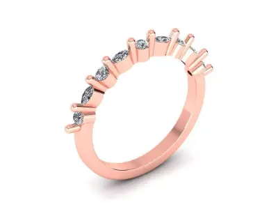 Band Ring 3D print model