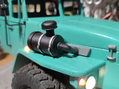 Crawler 4320 dual cab - 1-10 RC Body  3D print model