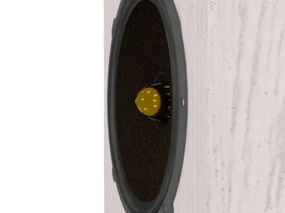 Hi-Fi Home Speaker Free 3D model