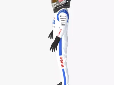 F1 Racing Bulls Suit 2024 3D model