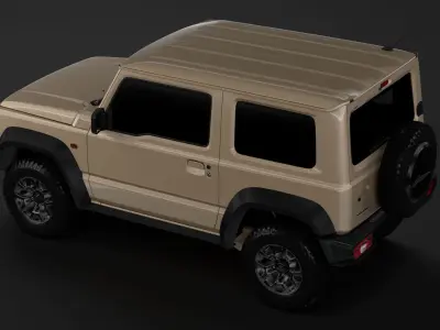 Suzuki Jimny 2020 3D model