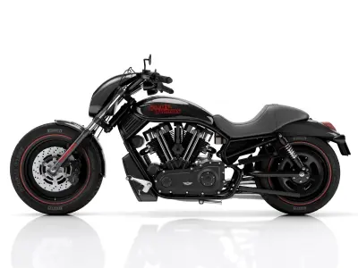 Harley Davidson V-Rod  3D model