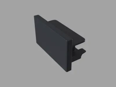 Track Lighting Accessory Track TRA001EC-11B Maytoni Technical Free 3D model