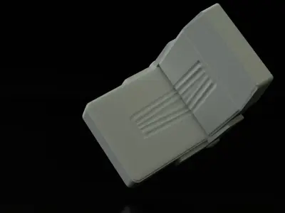 Seat fit ideal for 3D printing or other projects 3D print model