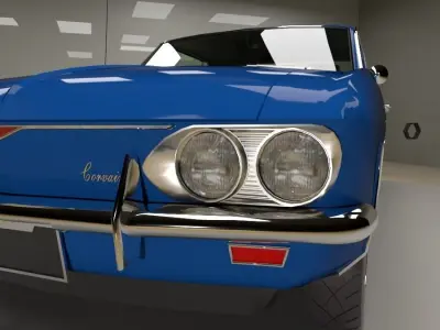 Chevrolet Corvair 1966-1969 3D model