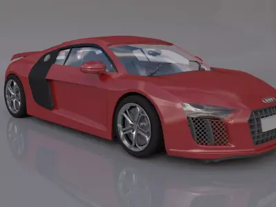 Audi R8 car 3D model buy